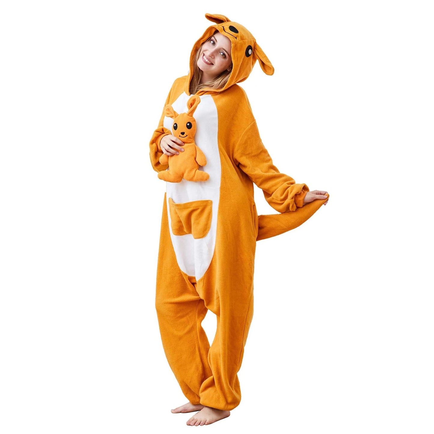 Australia Animal Kangaroo Onesie Front