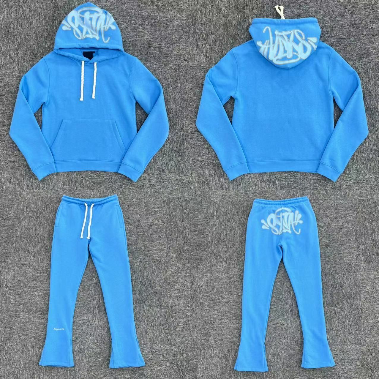 Syn Streetwear Quote Distressed Tracksuit