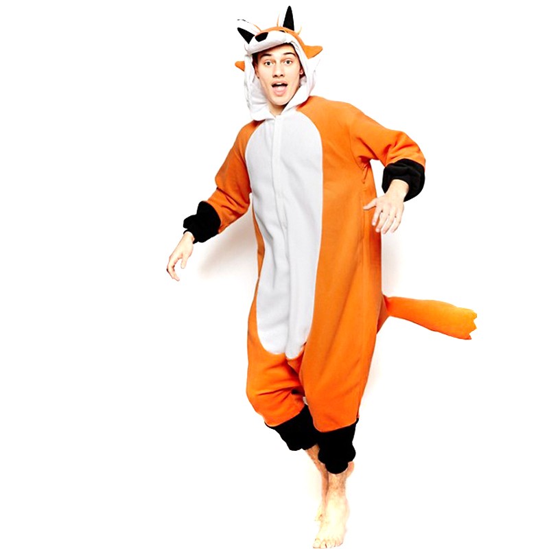 Forest Animal Orange Fox Onesie