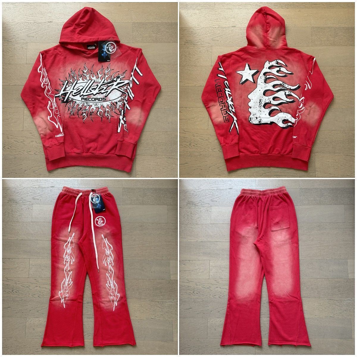 Edgy Aesthetic Hoodie and Sweatpants Set