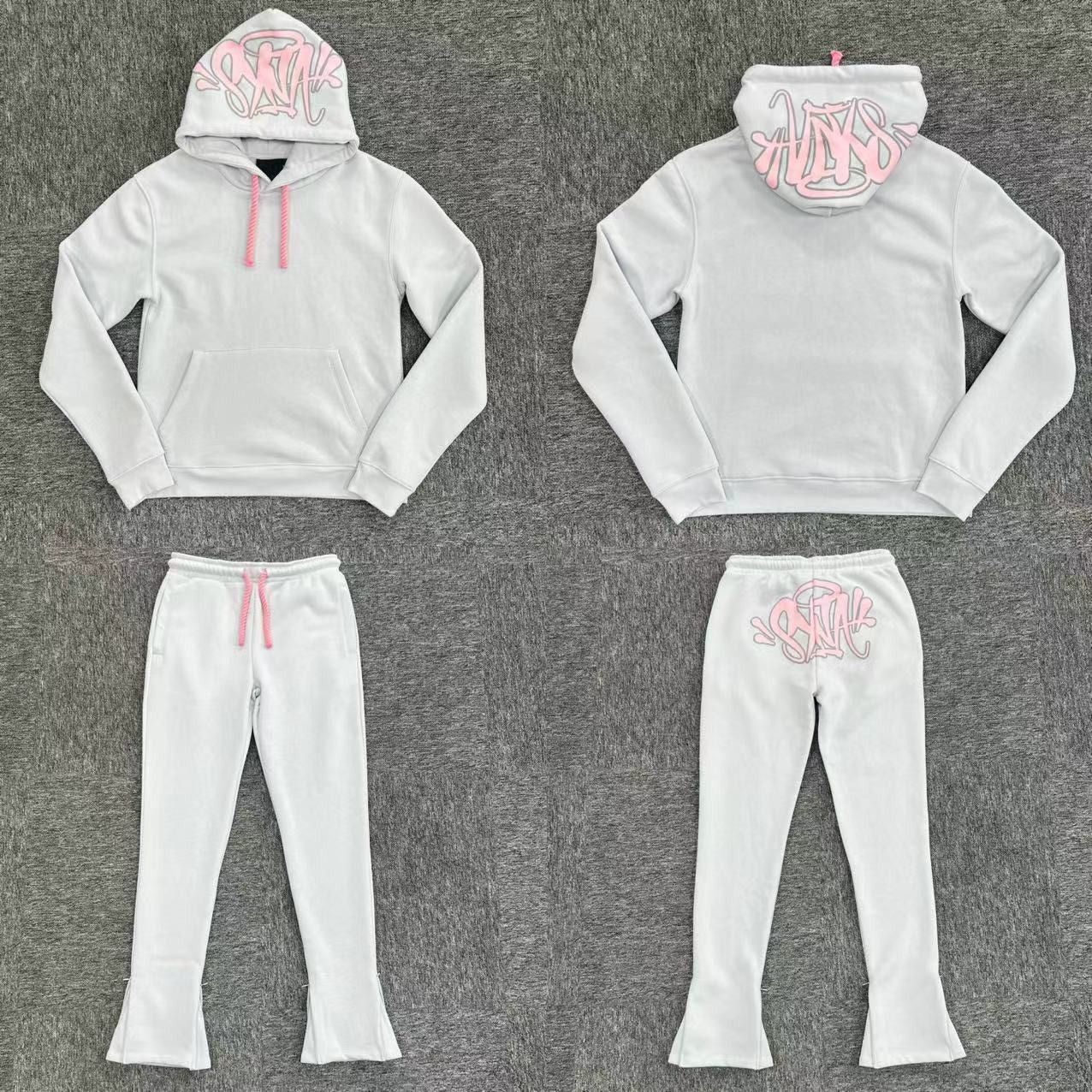 Syn Streetwear Quote Distressed Tracksuit