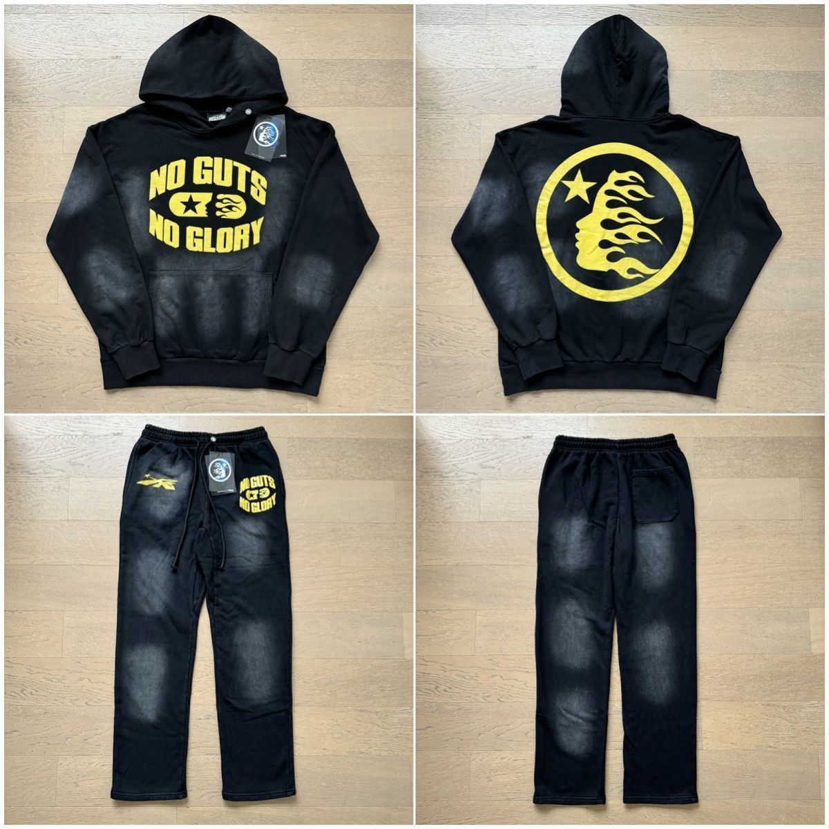 Edgy Aesthetic Hoodie and Sweatpants Set