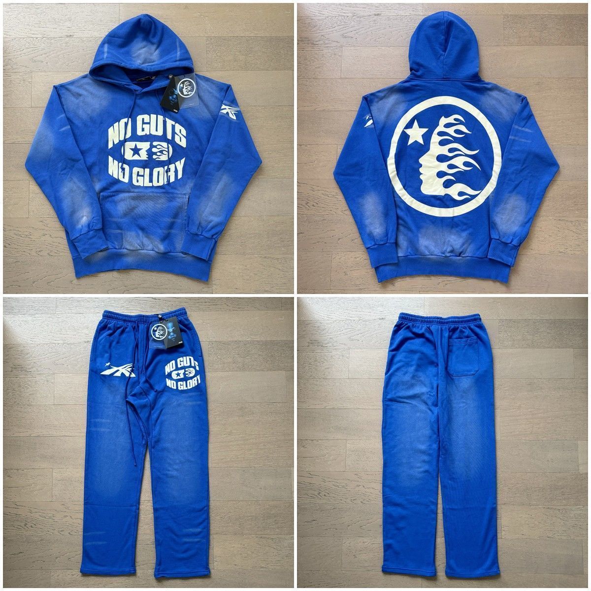 Edgy Aesthetic Hoodie and Sweatpants Set