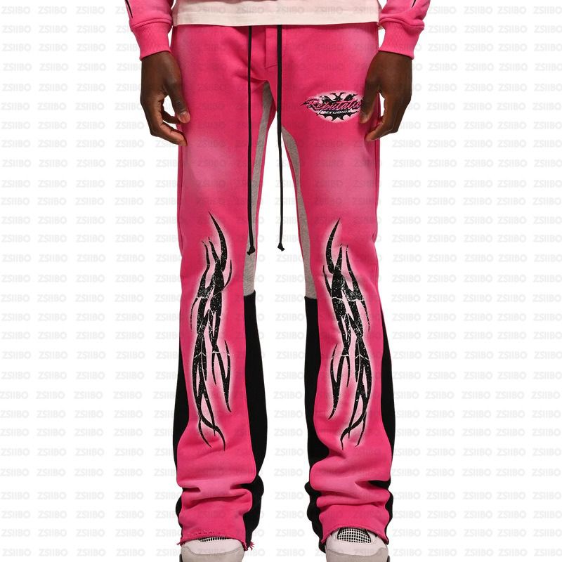 Tribal Flame Pullover Hoodie