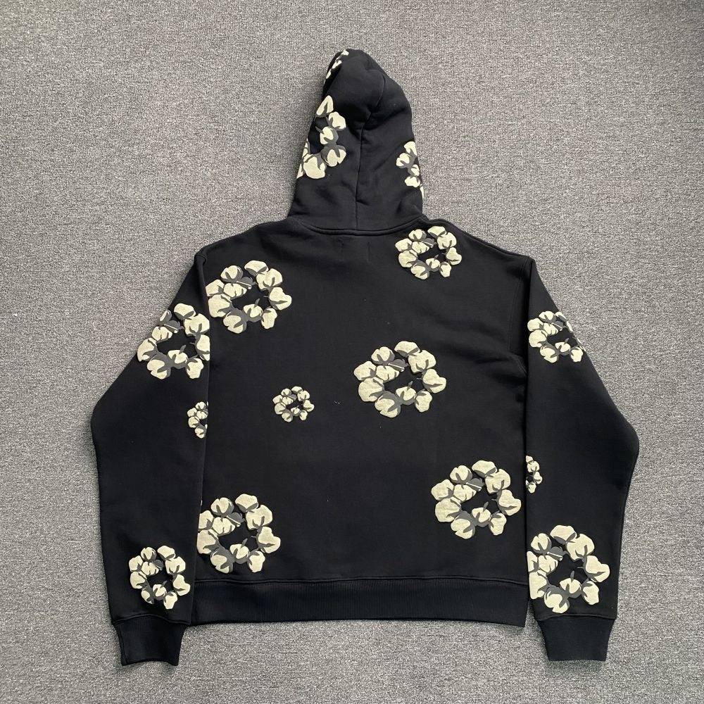 Denim Tears Hoodie, Kaktus Pflanzen Flohmarkt, Pullover Hoodie, Weißer Baumwollkranz Sweatshirt für Männer/Frauen