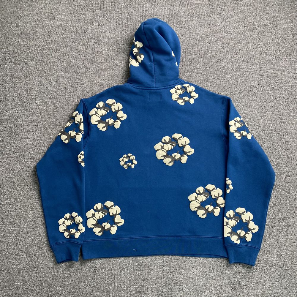 Denim Tears Hoodie, Kaktus Pflanzen Flohmarkt, Pullover Hoodie, Weißer Baumwollkranz Sweatshirt für Männer/Frauen