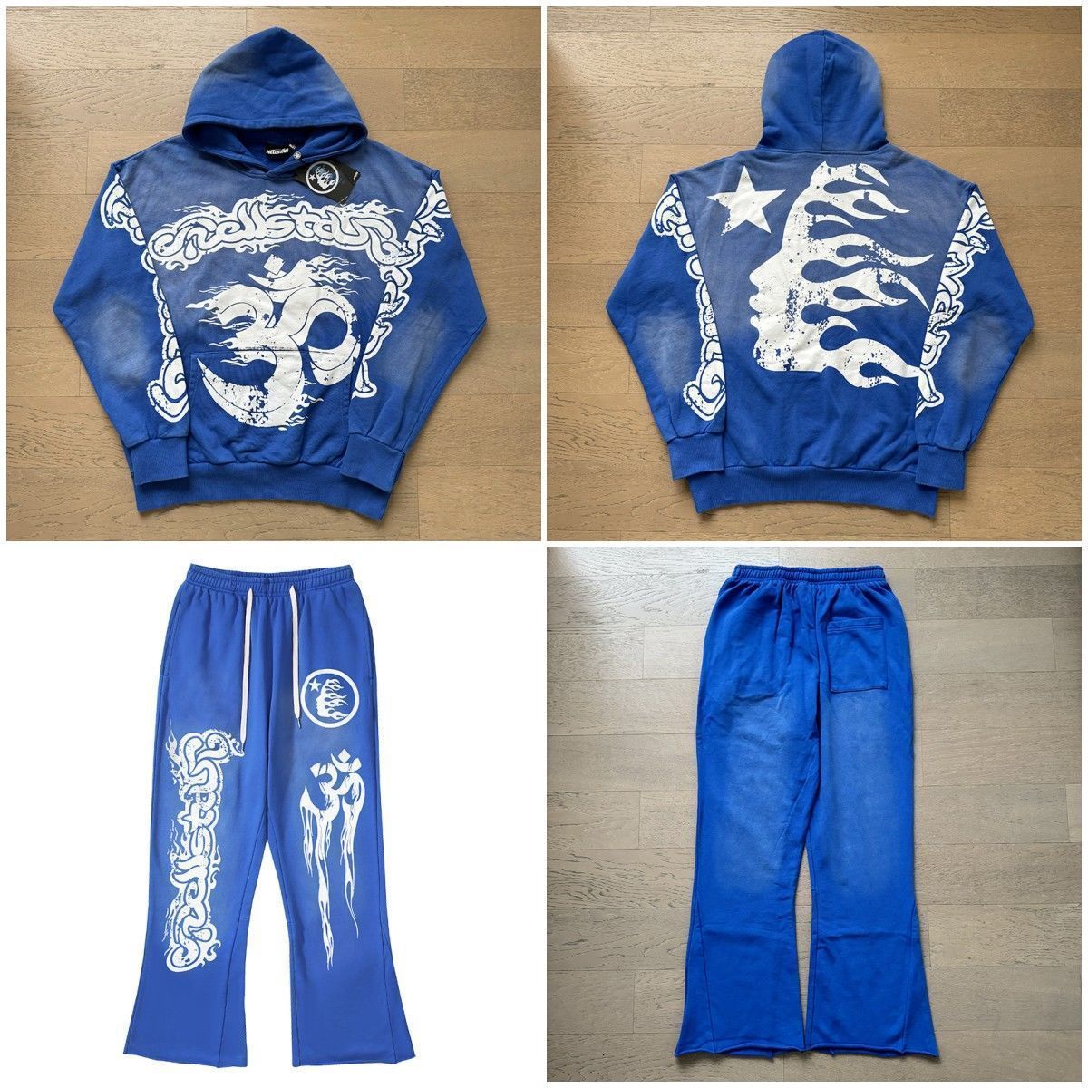 Edgy Aesthetic Hoodie and Sweatpants Set
