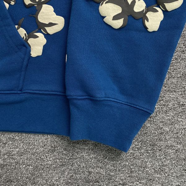 Denim Tears Hoodie, Kaktus Pflanzen Flohmarkt, Pullover Hoodie, Weißer Baumwollkranz Sweatshirt für Männer/Frauen