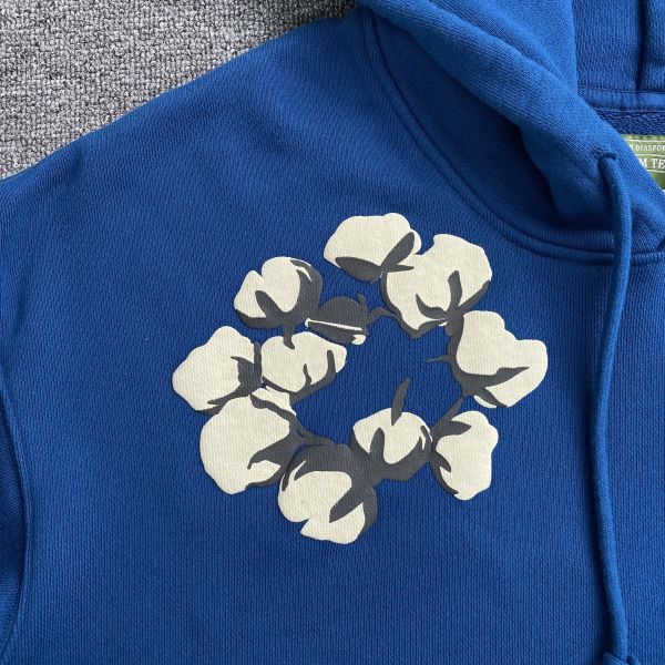 Denim Tears Hoodie, Kaktus Pflanzen Flohmarkt, Pullover Hoodie, Weißer Baumwollkranz Sweatshirt für Männer/Frauen