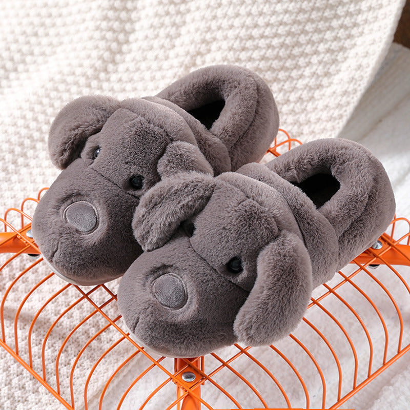 Cute Ears Puppy Fluffy House Slipper