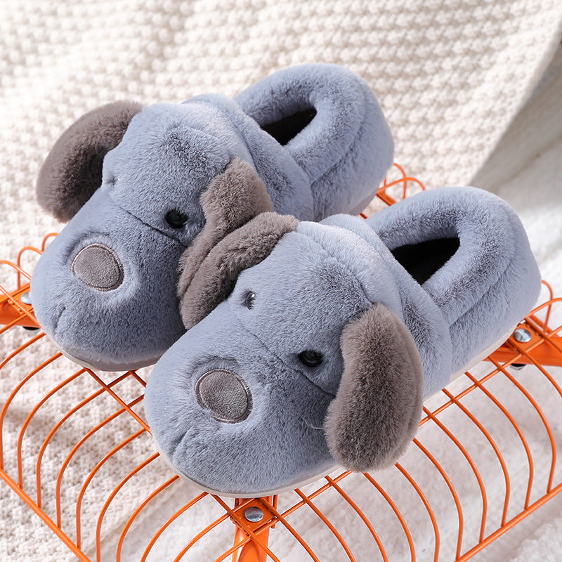 Cute Ears Puppy Fluffy House Slipper