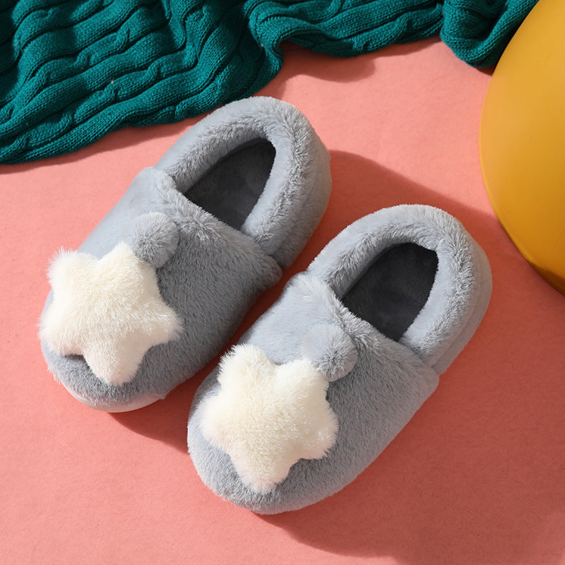 The Twinkle Stars Fluffy House Slippers