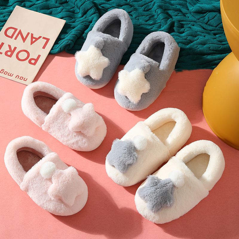 The Twinkle Stars Fluffy House Slippers