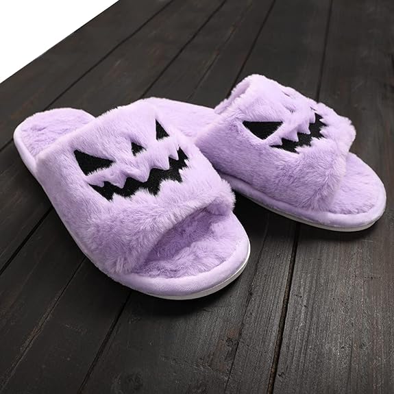 Halloween Spooky House Slipper