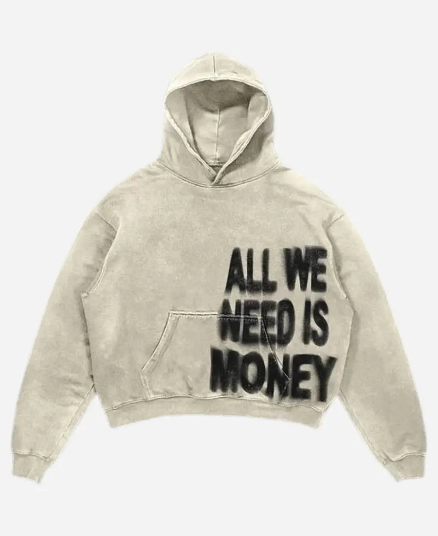 Money Quote Pullover Hoodie