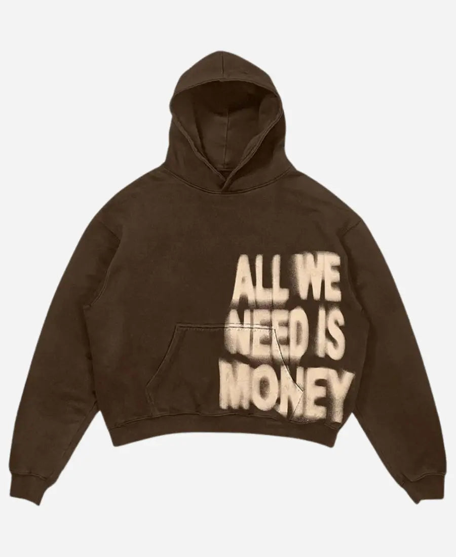 Money Quote Pullover Hoodie