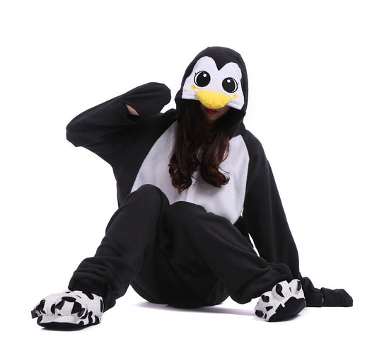Black White Penguin Onesie