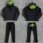 Syn Streetwear Quote Distressed Tracksuit