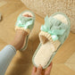 Elegant Bow Tie Knot House Slides Slipper