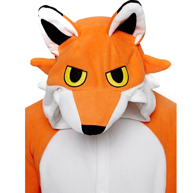 Head - Forest Animal Orange Fox Onesie