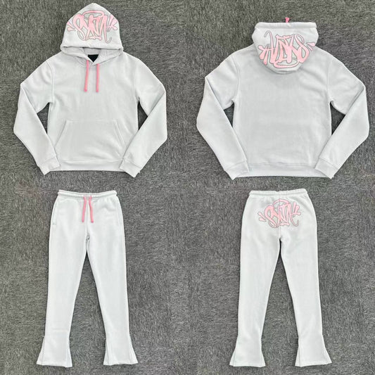 Syn Streetwear Quote Distressed Tracksuit
