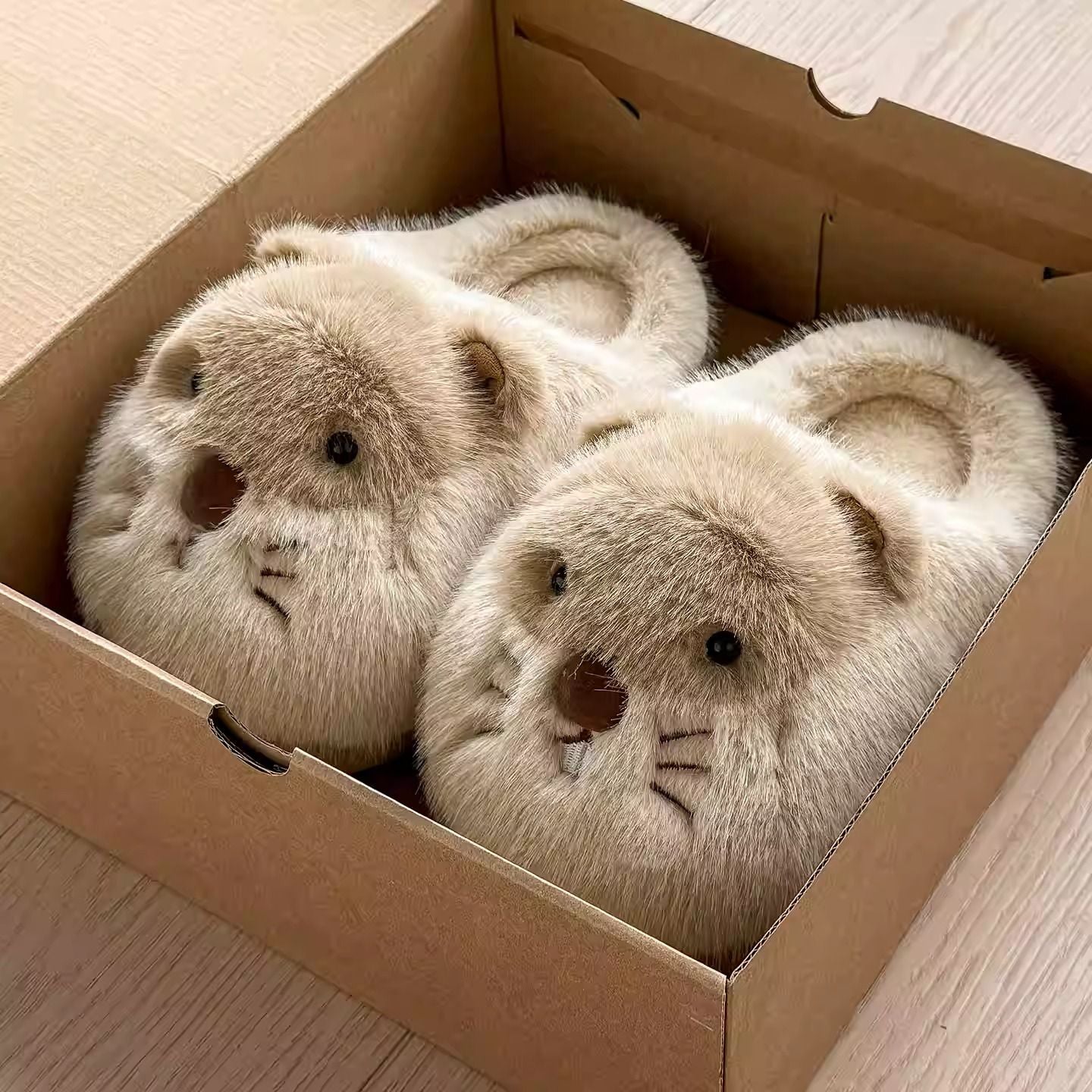 Groundhog Cute Animal House Slipper