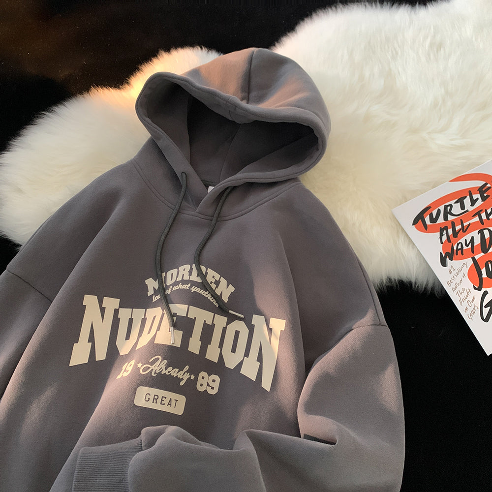 Grey - Morden Nudetion 1989 - Pullover Hoodie