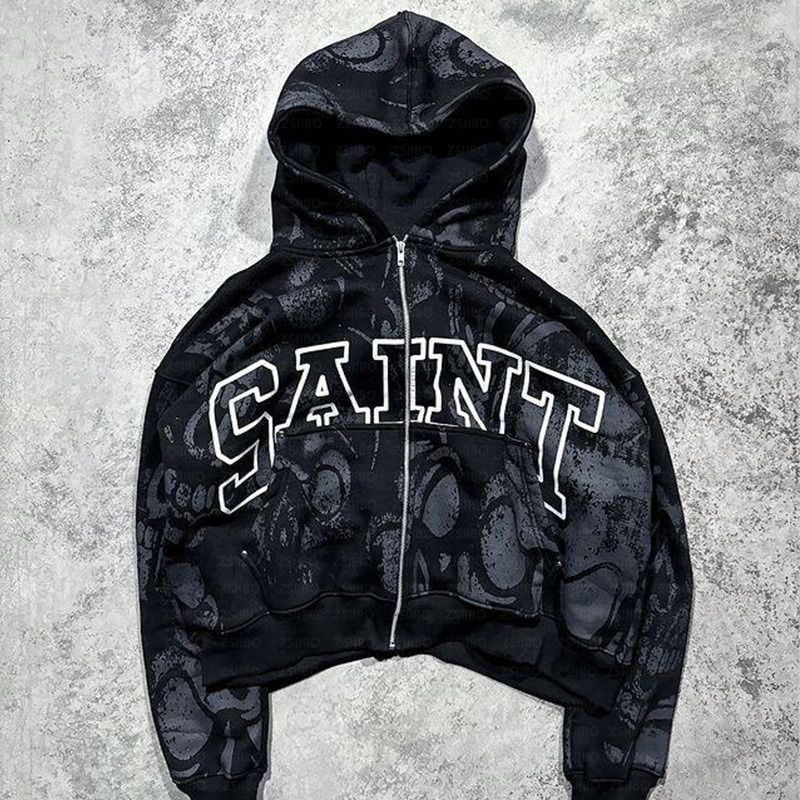 Saint Eden Sky Zip Up Hoodie
