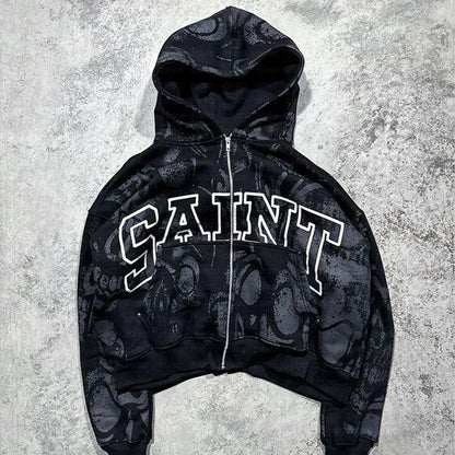 Saint Eden Sky Zip Up Hoodie