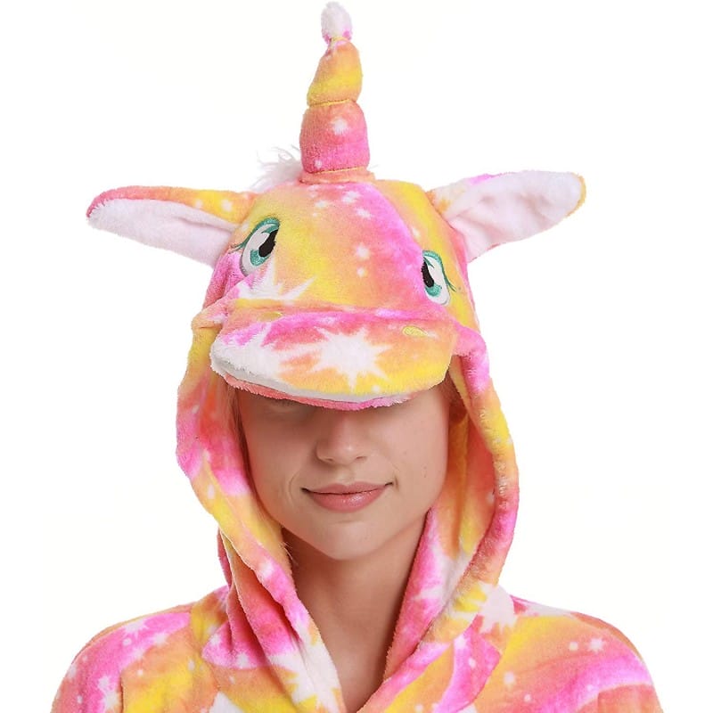 Orange Hats Tie Dye Galaxy Unicorn Onesie