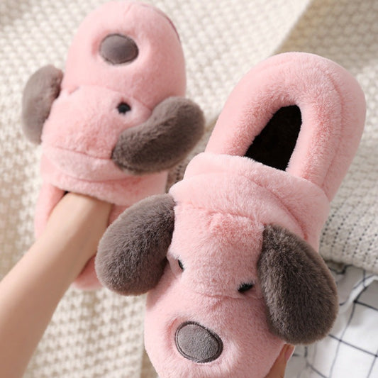 Cute Ears Puppy Fluffy House Slipper