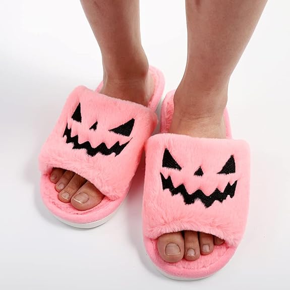 Halloween Spooky House Slipper