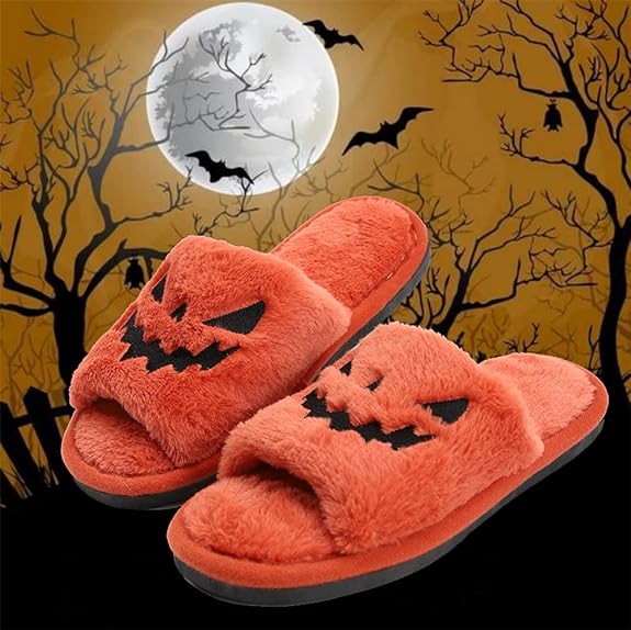 Halloween Spooky House Slipper