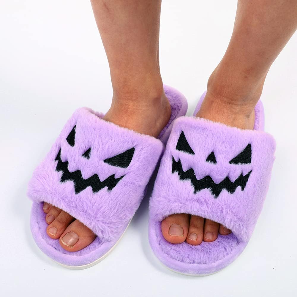 Halloween Spooky House Slipper