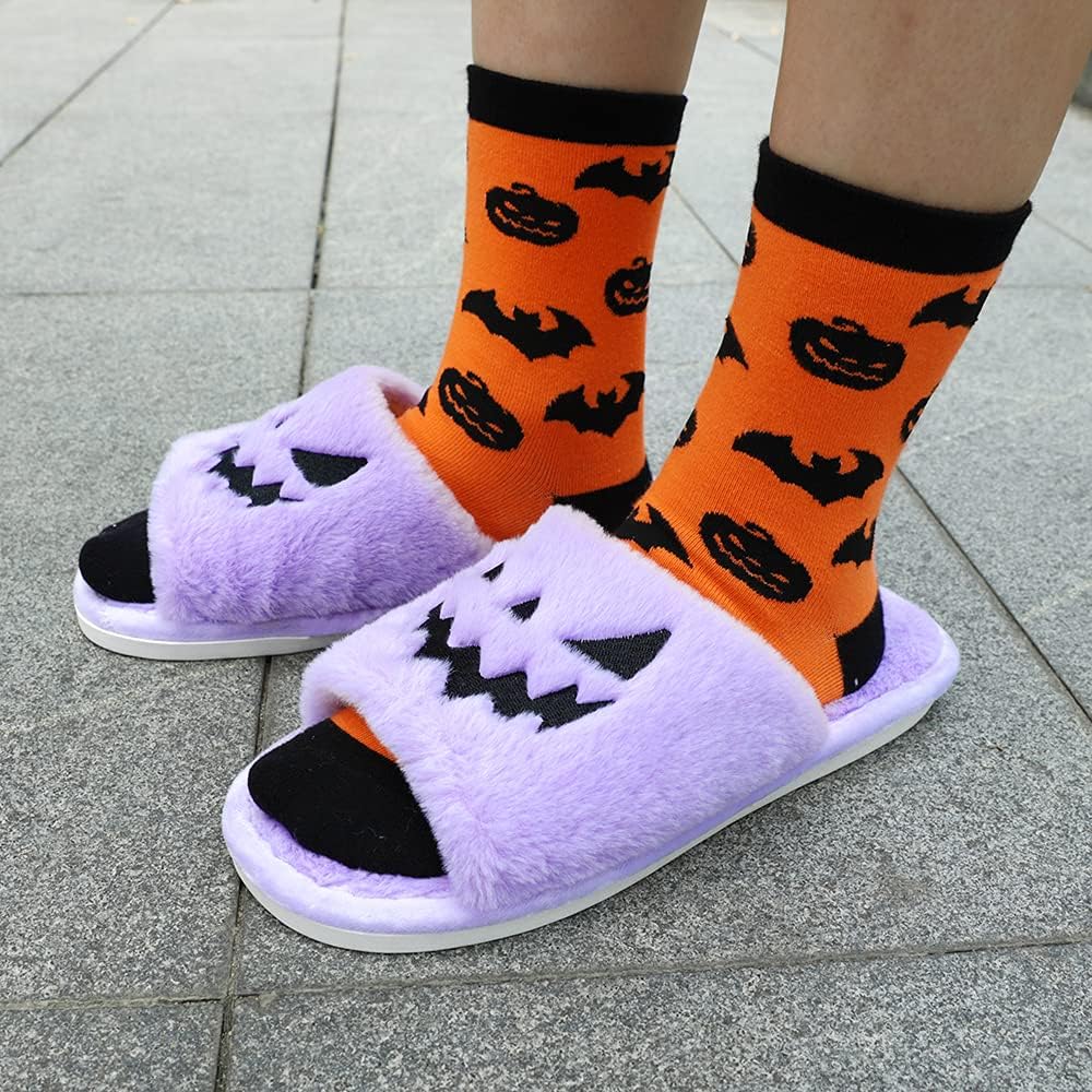 Halloween Spooky House Slipper