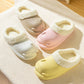 Sleeping Polar Bear Fluffy House Slippers