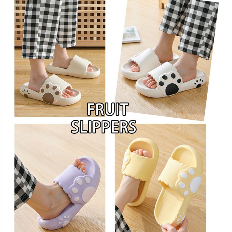 Paw Print Slides Shoes